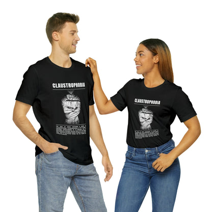 Claustrophobia Fear of Restraint Halloween Tee - BRAZEN BUY thsirt shirt