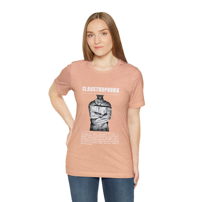 Claustrophobia Fear of Restraint Halloween Tee - BRAZEN BUY thsirt shirt