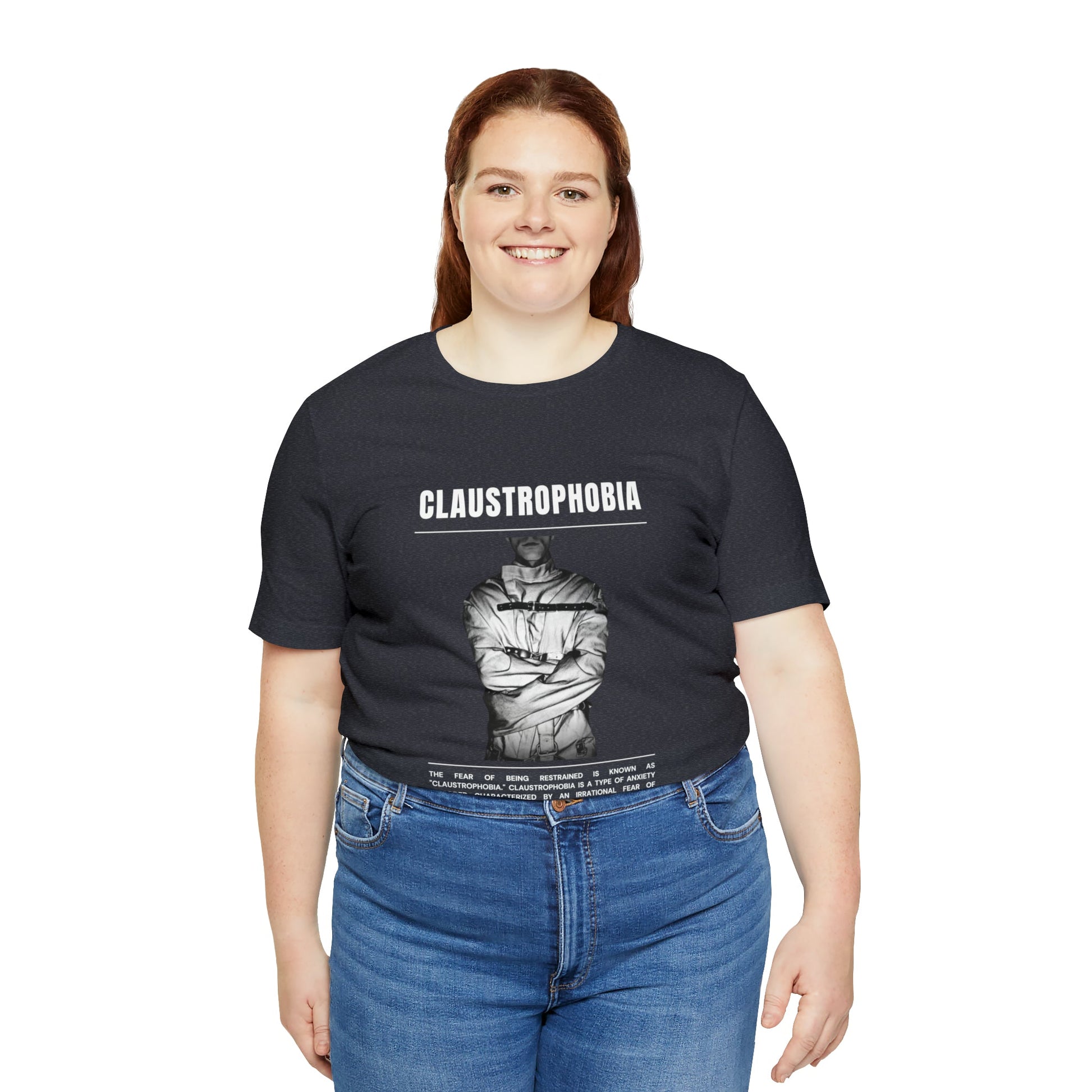 Claustrophobia Fear of Restraint Halloween Tee - BRAZEN BUY thsirt shirt