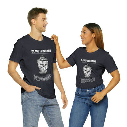 Claustrophobia Fear of Restraint Halloween Tee - BRAZEN BUY thsirt shirt