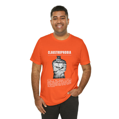 Claustrophobia Fear of Restraint Halloween Tee - BRAZEN BUY thsirt shirt