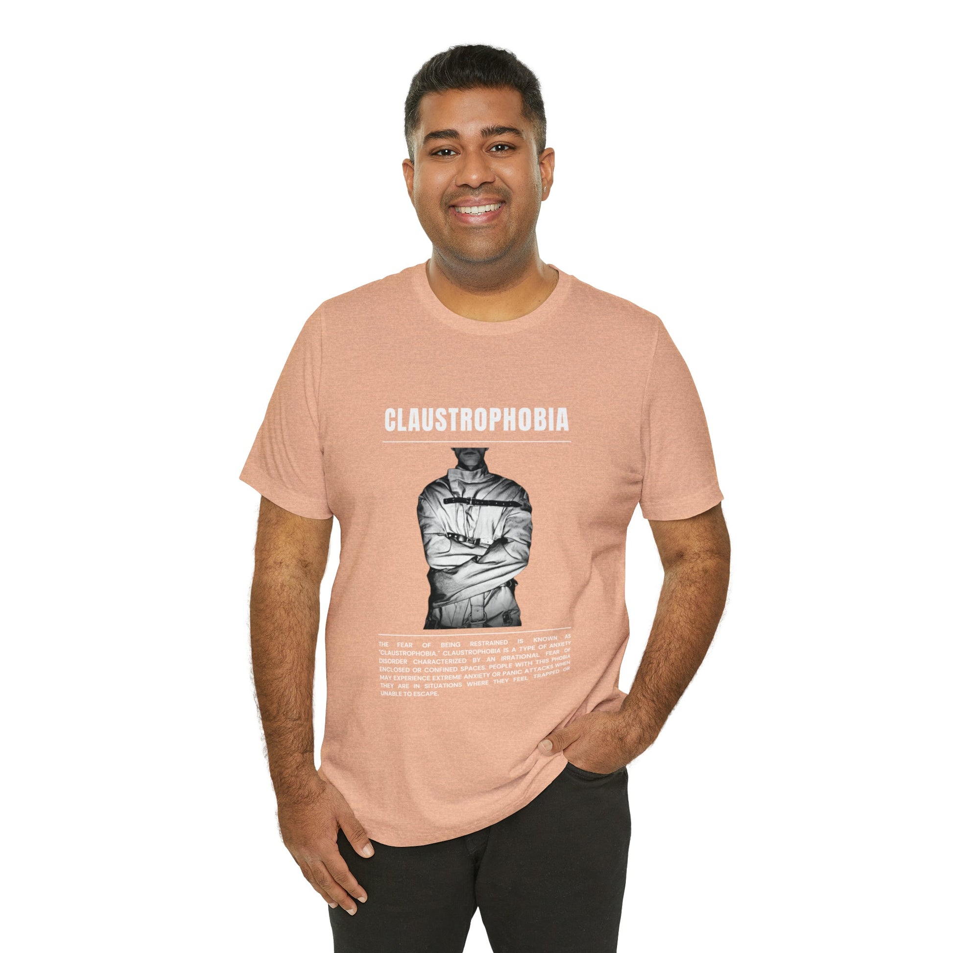 Claustrophobia Fear of Restraint Halloween Tee - BRAZEN BUY thsirt shirt