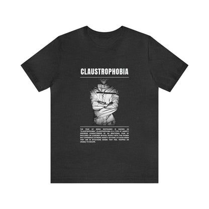 Claustrophobia Fear of Restraint Halloween Tee - BRAZEN BUY thsirt shirt