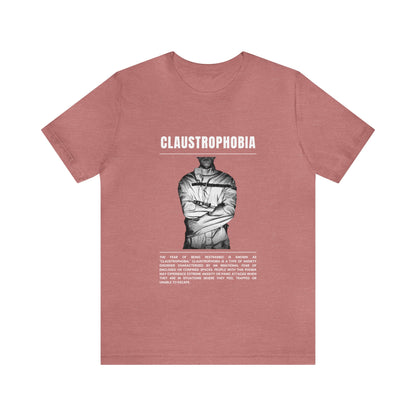 Claustrophobia Fear of Restraint Halloween Tee - BRAZEN BUY thsirt shirt