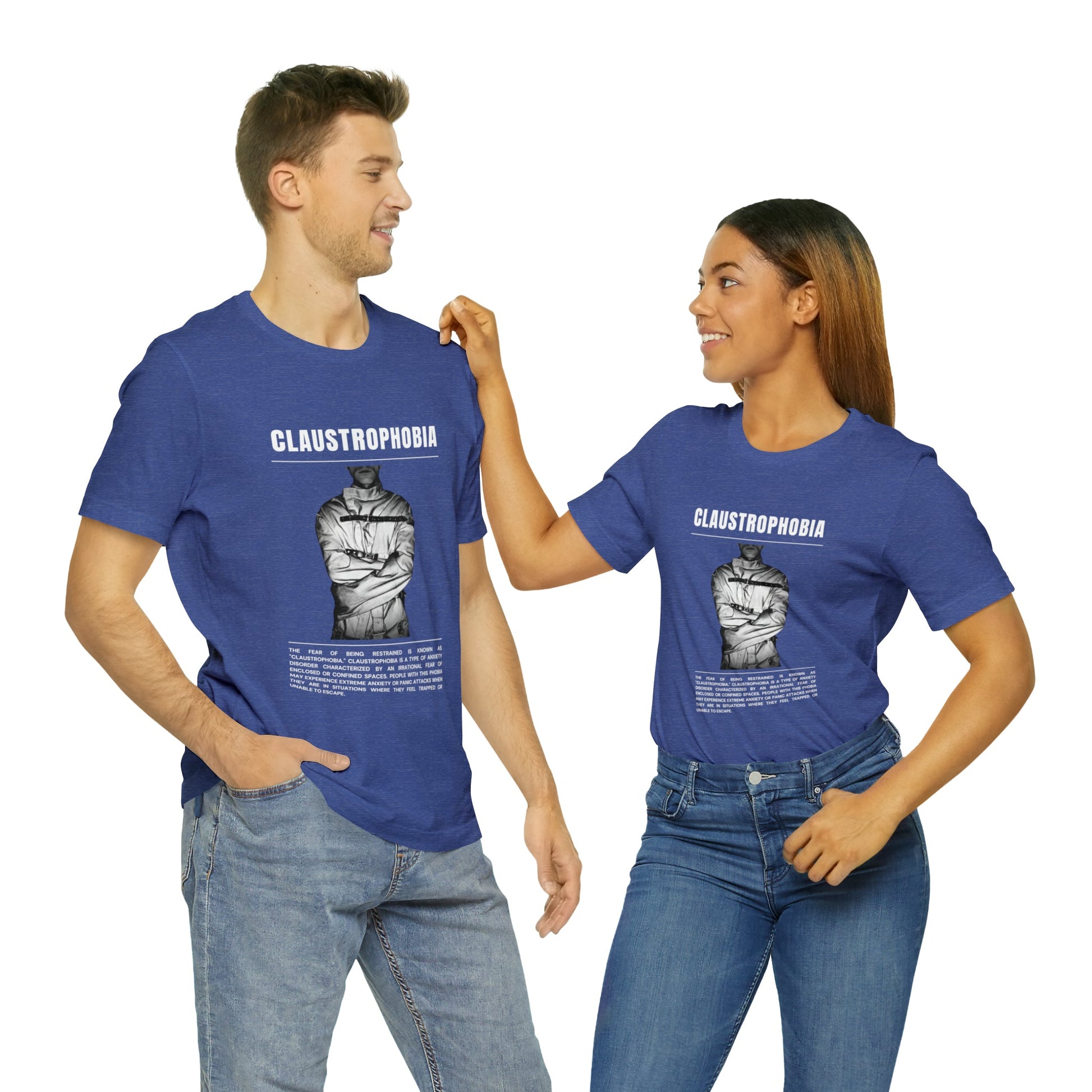 Claustrophobia Fear of Restraint Halloween Tee - BRAZEN BUY thsirt shirt