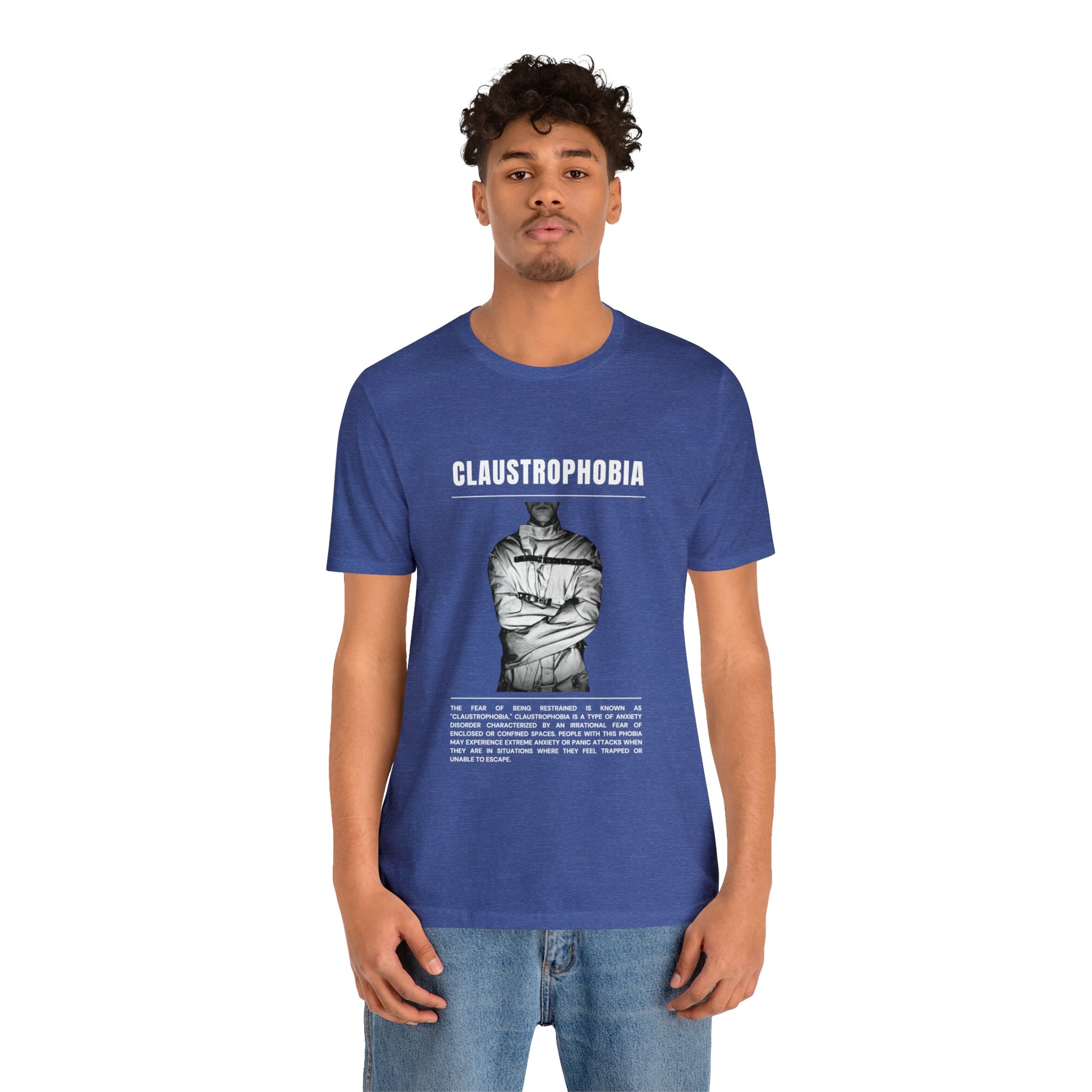 Claustrophobia Fear of Restraint Halloween Tee - BRAZEN BUY thsirt shirt