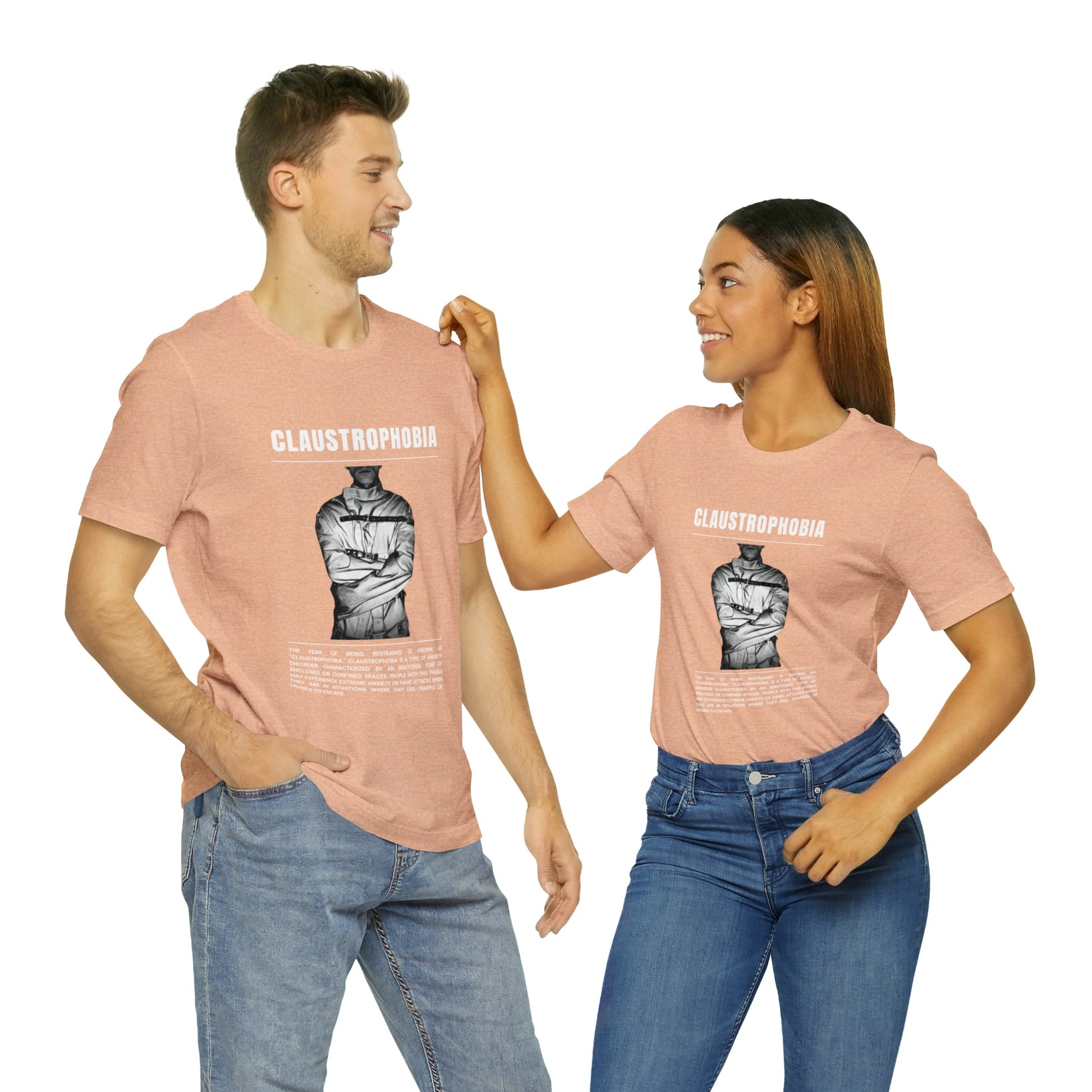 Claustrophobia Fear of Restraint Halloween Tee - BRAZEN BUY thsirt shirt