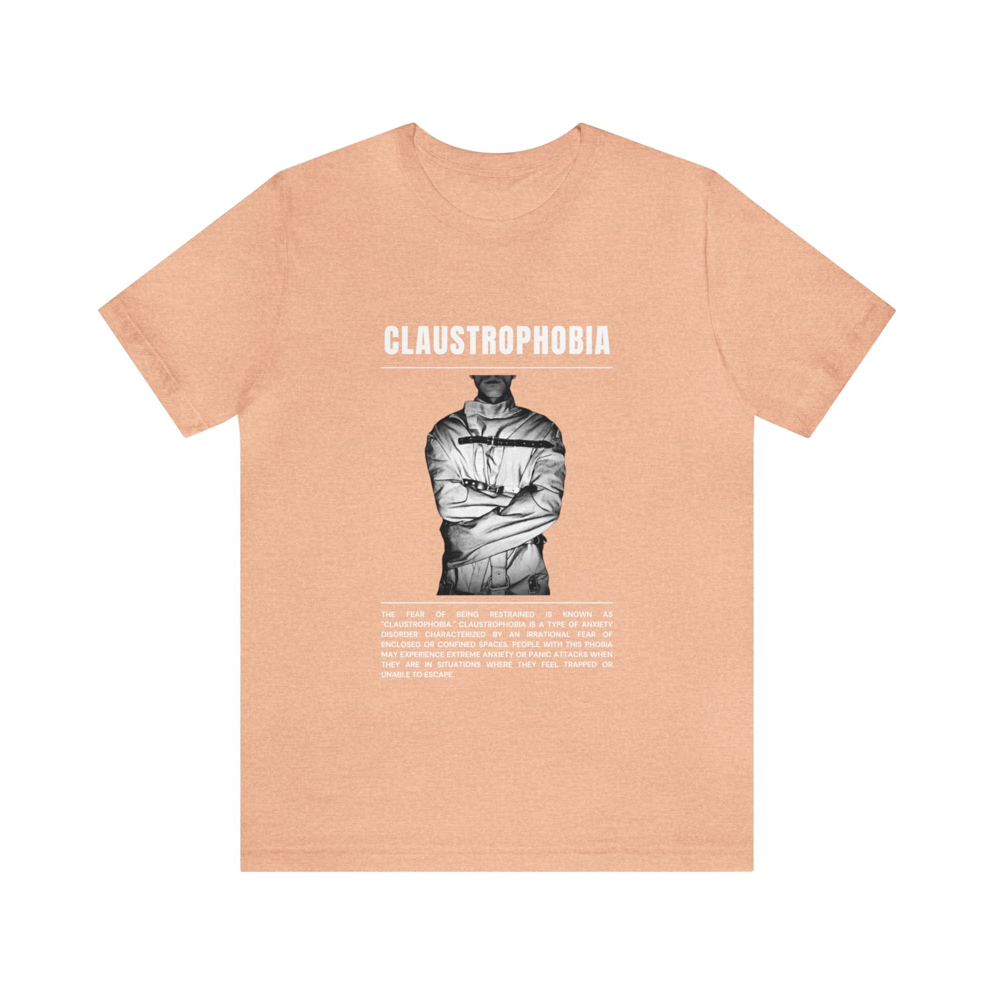 Claustrophobia Fear of Restraint Halloween Tee - BRAZEN BUY thsirt shirt