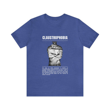 Claustrophobia Fear of Restraint Halloween Tee - BRAZEN BUY thsirt shirt