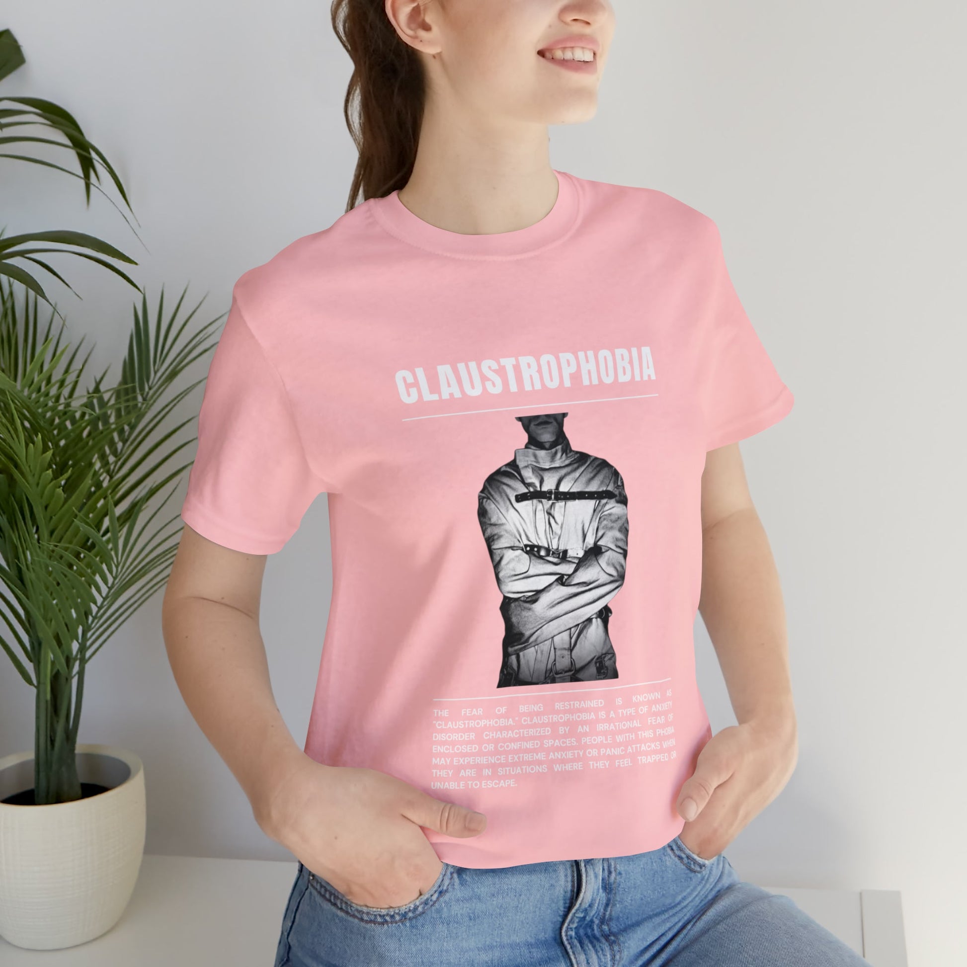 Claustrophobia Fear of Restraint Halloween Tee - BRAZEN BUY thsirt shirt