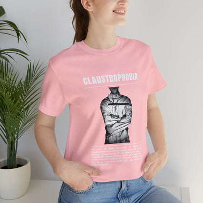 Claustrophobia Fear of Restraint Halloween Tee - BRAZEN BUY thsirt shirt