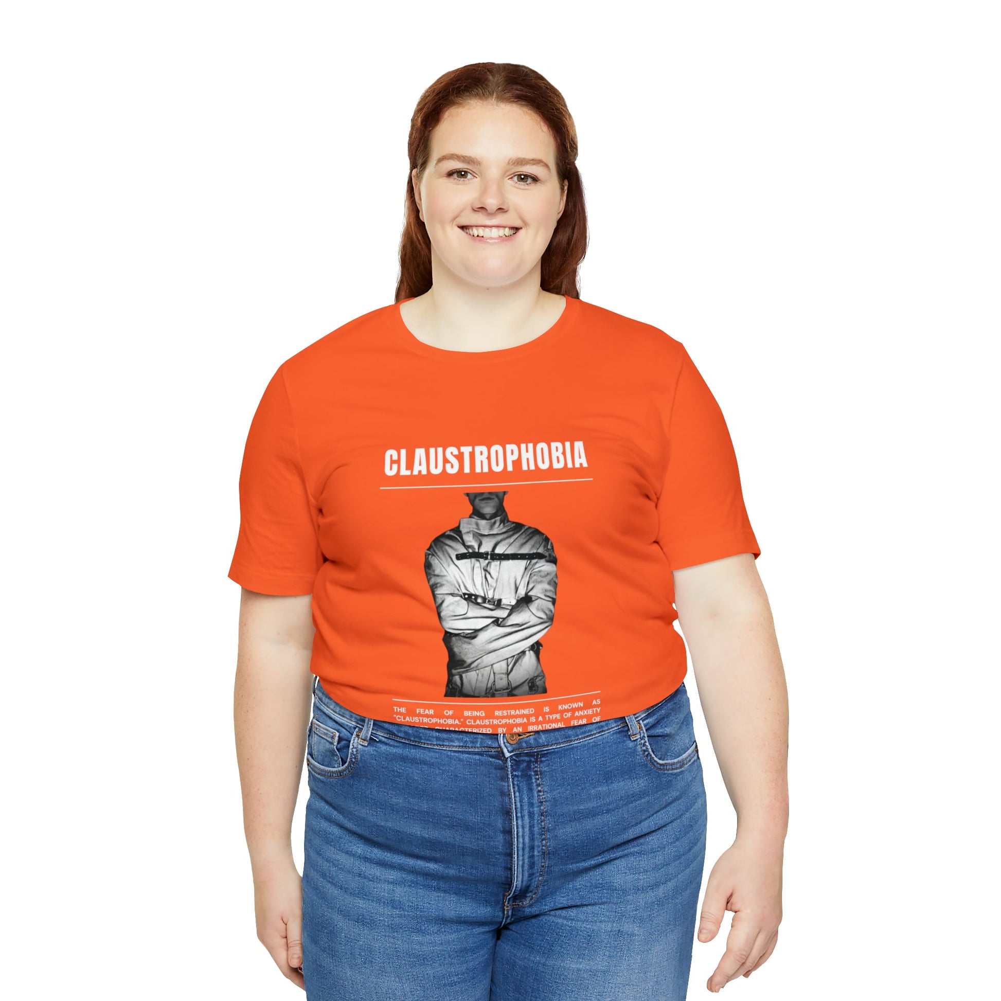 Claustrophobia Fear of Restraint Halloween Tee - BRAZEN BUY thsirt shirt