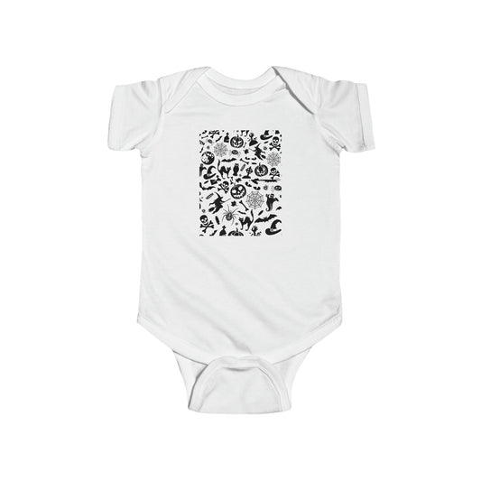 Halloween Collage Infant Bodysuit - BRAZEN BUY thsirt shirt