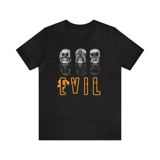 Hear See Speak No Evil Halloween Tee - BRAZEN BUY thsirt shirt