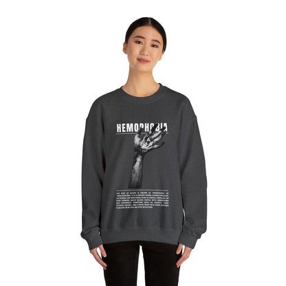 Hemophobia Fear of Blood Halloween Sweatshirt - BRAZEN BUY thsirt shirt