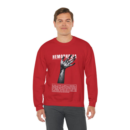 Hemophobia Fear of Blood Halloween Sweatshirt - BRAZEN BUY thsirt shirt