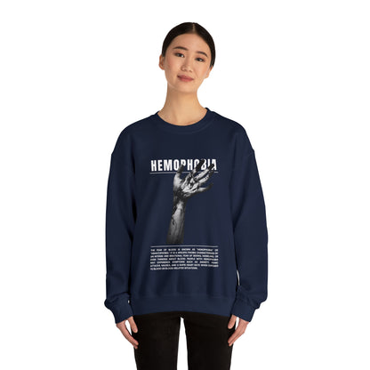 Hemophobia Fear of Blood Halloween Sweatshirt - BRAZEN BUY thsirt shirt