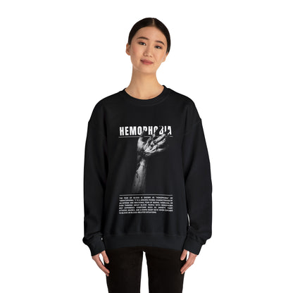 Hemophobia Fear of Blood Halloween Sweatshirt - BRAZEN BUY thsirt shirt