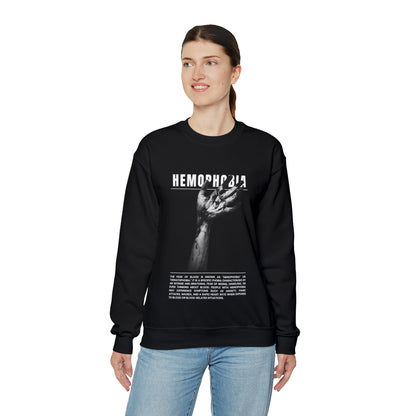 Hemophobia Fear of Blood Halloween Sweatshirt - BRAZEN BUY thsirt shirt