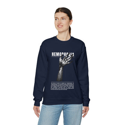 Hemophobia Fear of Blood Halloween Sweatshirt - BRAZEN BUY thsirt shirt