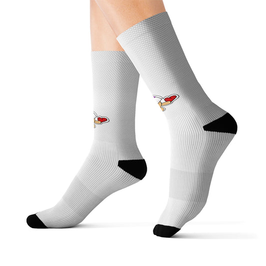 Little Cute Mushroom Guy Socks - BRAZEN BUY thsirt shirt