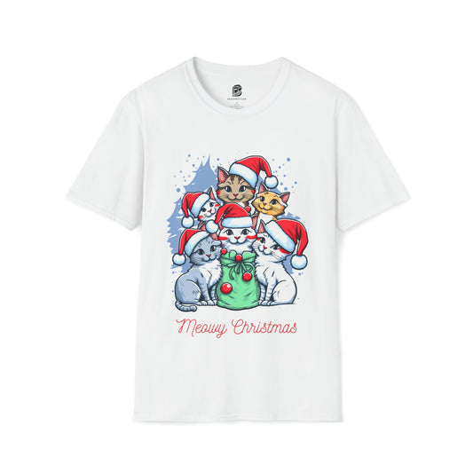 Meowy Christmas Unisex Shirt - BRAZEN BUY thsirt shirt