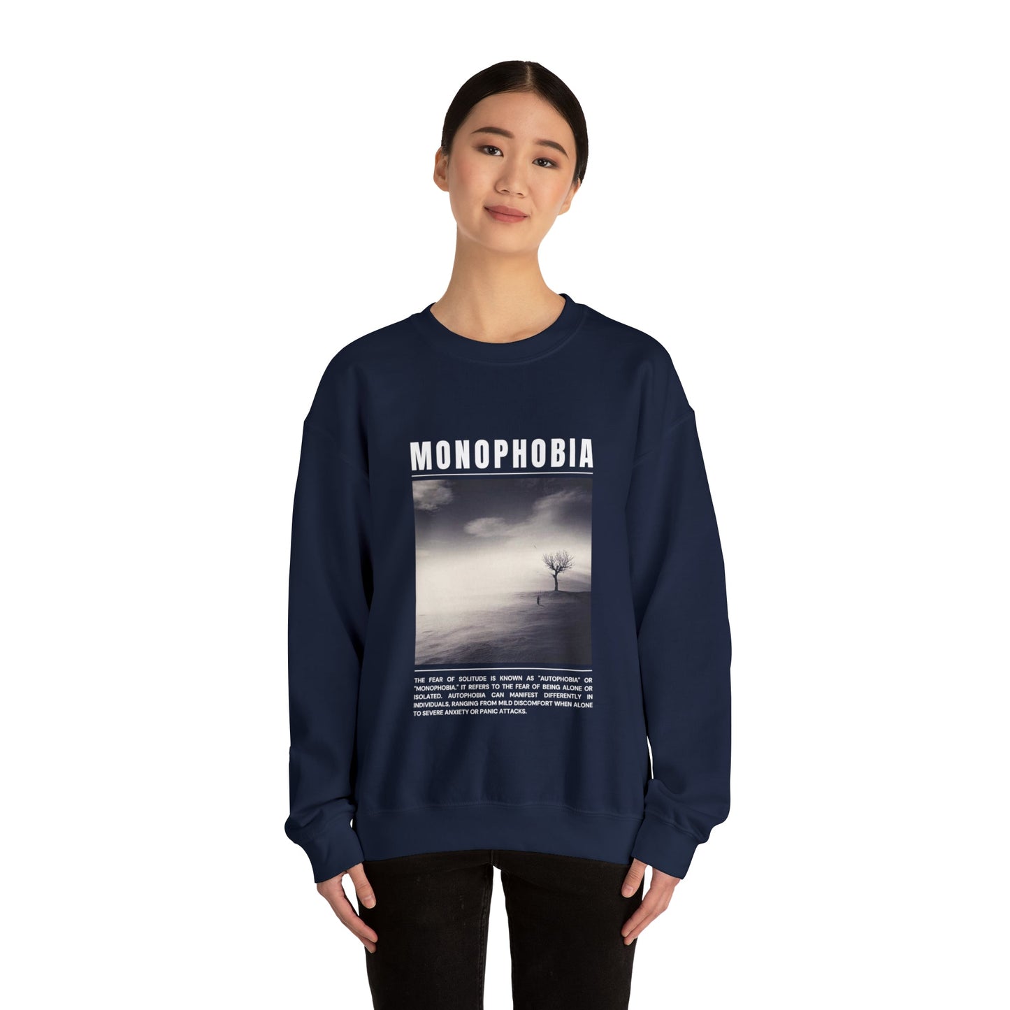 Monophobia Fear of Being Alone Halloween Sweatshirt - BRAZEN BUY thsirt shirt