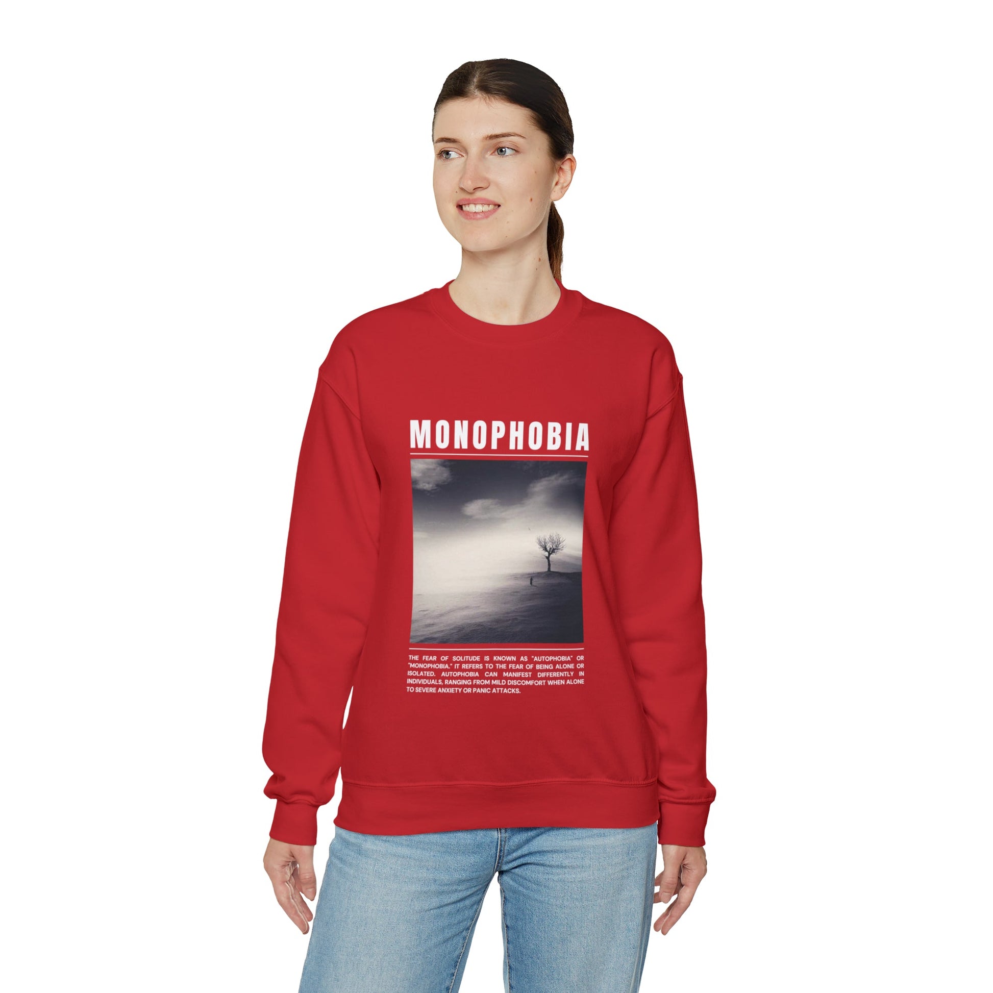 Monophobia Fear of Being Alone Halloween Sweatshirt - BRAZEN BUY thsirt shirt