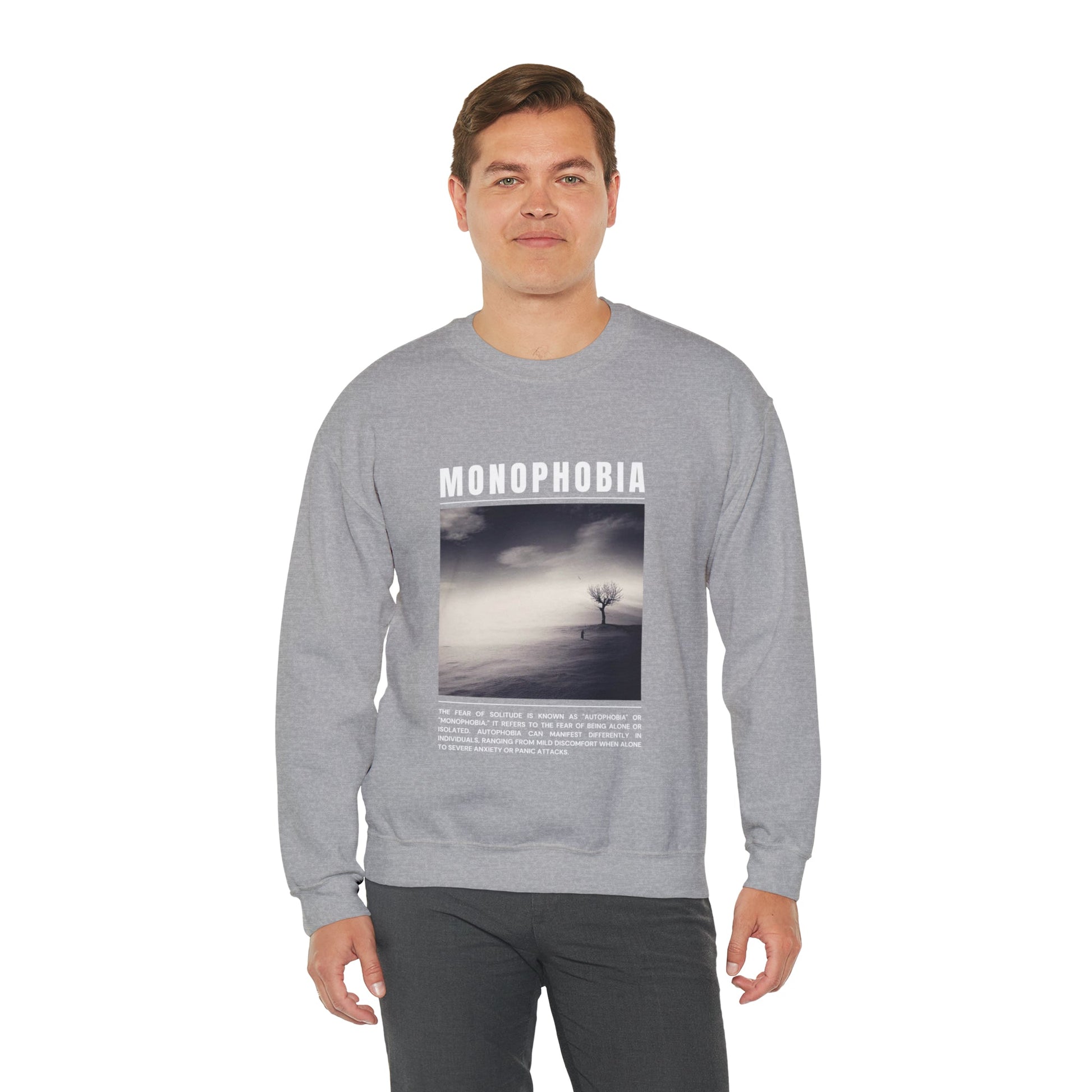 Monophobia Fear of Being Alone Halloween Sweatshirt - BRAZEN BUY thsirt shirt