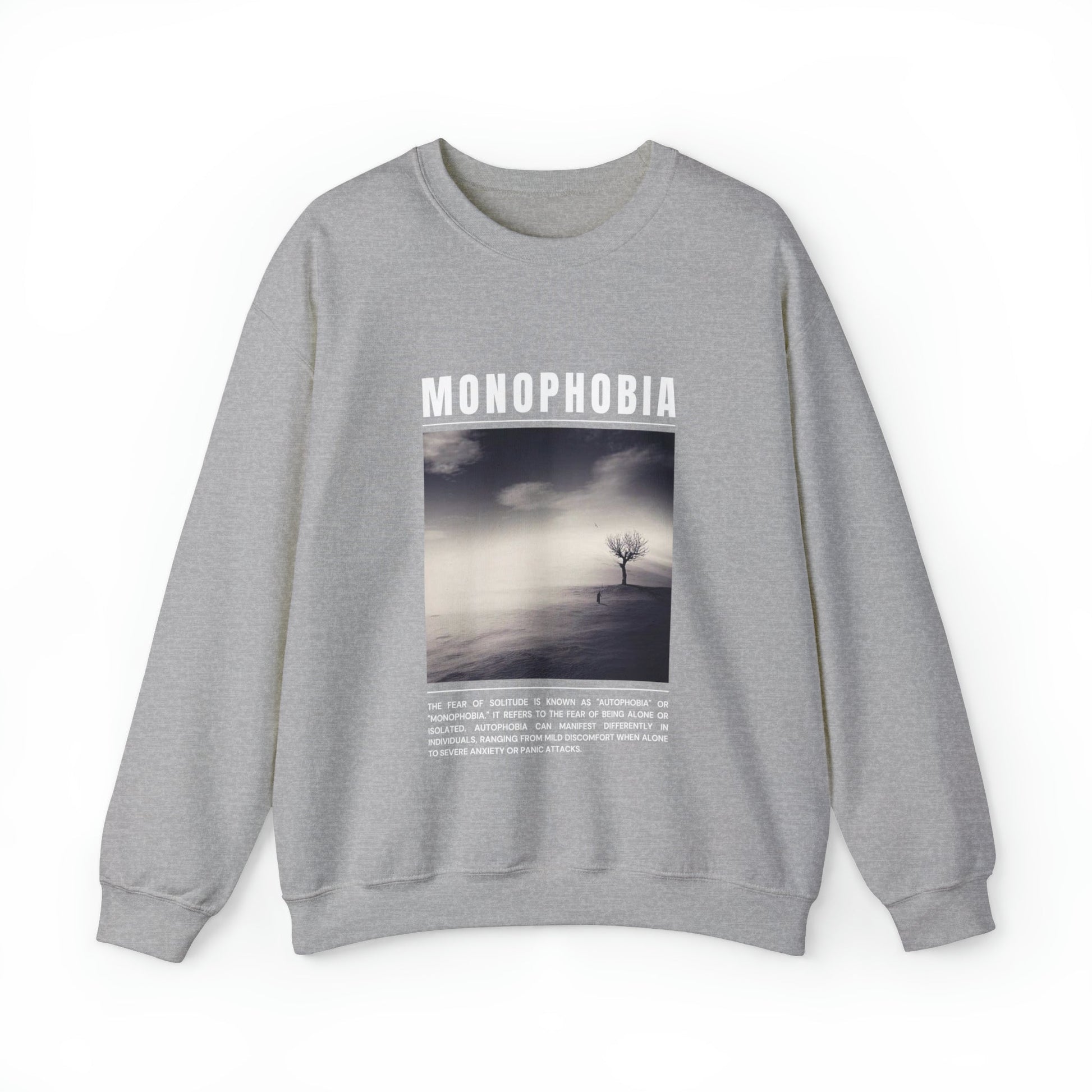 Monophobia Fear of Being Alone Halloween Sweatshirt - BRAZEN BUY thsirt shirt