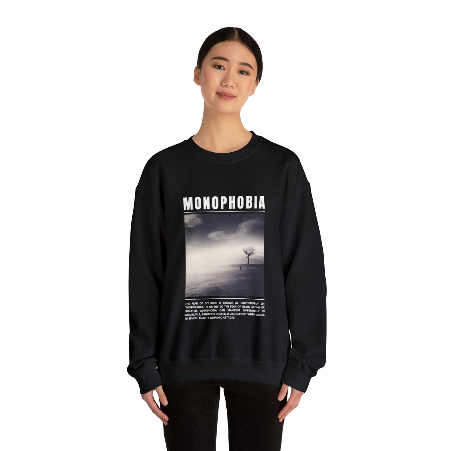 Monophobia Fear of Being Alone Halloween Sweatshirt - BRAZEN BUY thsirt shirt