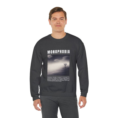 Monophobia Fear of Being Alone Halloween Sweatshirt - BRAZEN BUY thsirt shirt