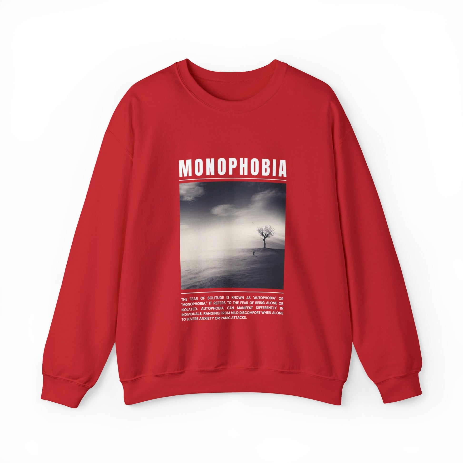 Monophobia Fear of Being Alone Halloween Sweatshirt - BRAZEN BUY thsirt shirt