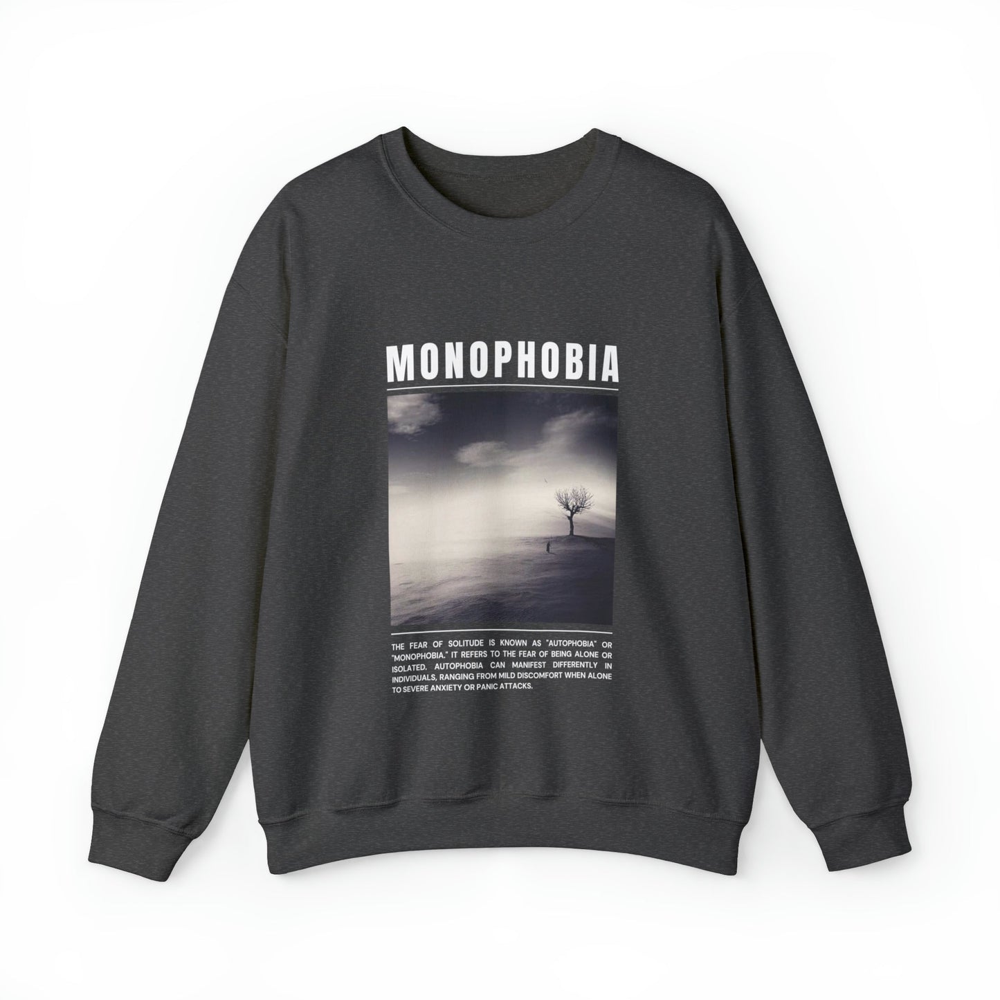 Monophobia Fear of Being Alone Halloween Sweatshirt - BRAZEN BUY thsirt shirt