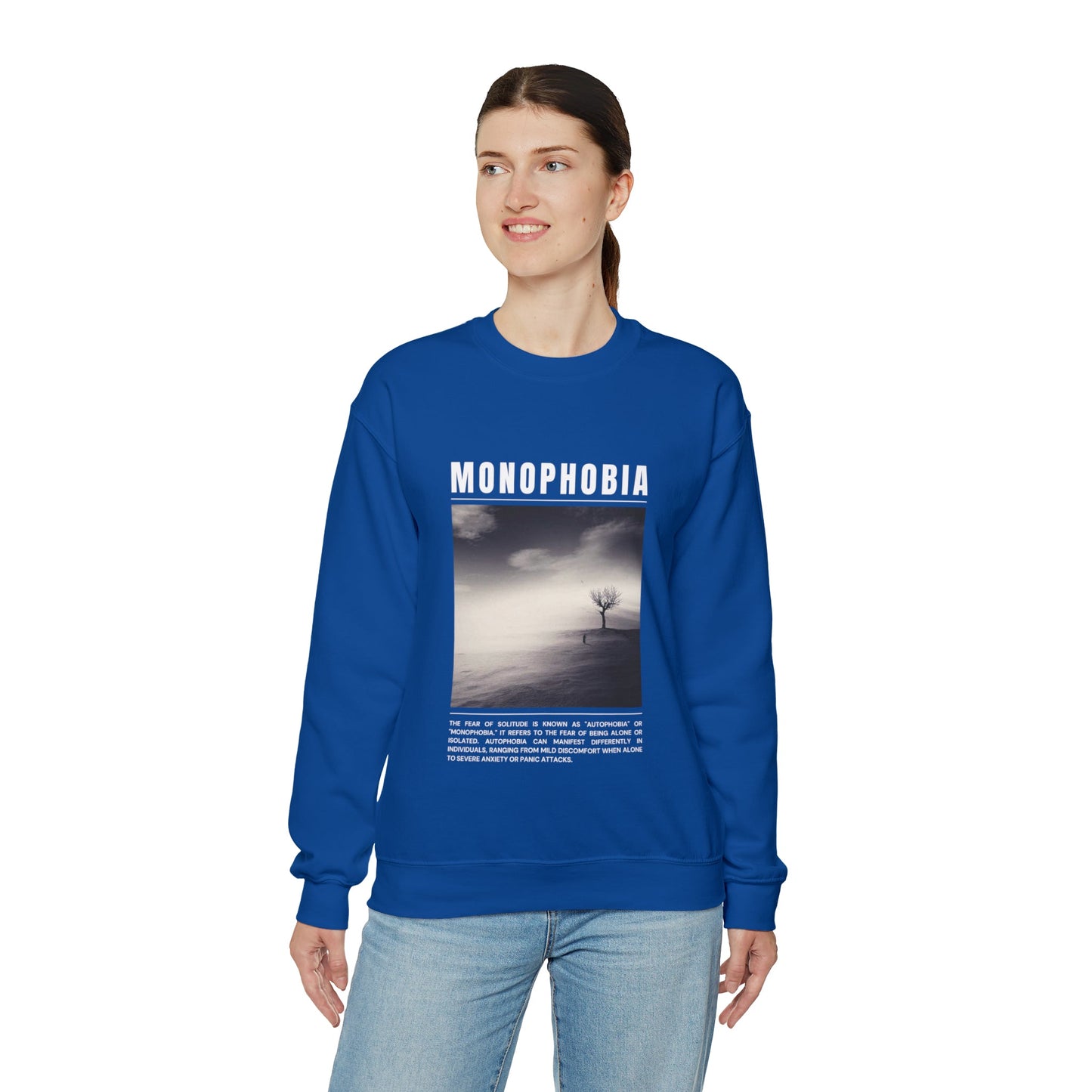 Monophobia Fear of Being Alone Halloween Sweatshirt - BRAZEN BUY thsirt shirt