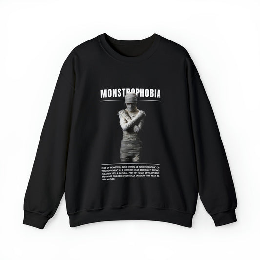 Monstrophobia Fear of Monsters Halloween Sweatshirt - BRAZEN BUY thsirt shirt