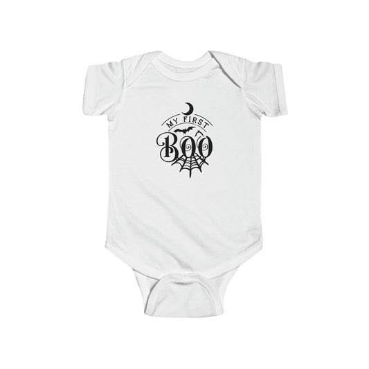 My First Boo Halloween Infant Bodysuit - BRAZEN BUY thsirt shirt