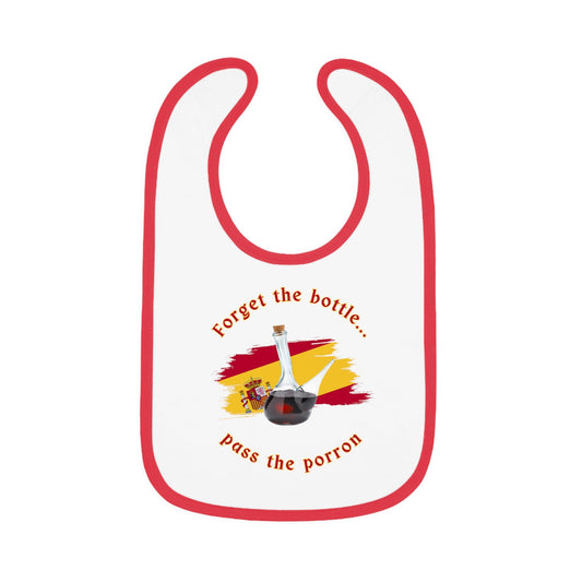 Pass the Porron Baby Bib - BRAZEN BUY thsirt shirt