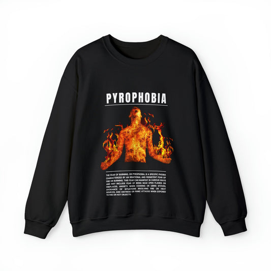 Pyrophobia Fear of Burning Halloween Sweatshirt - BRAZEN BUY thsirt shirt