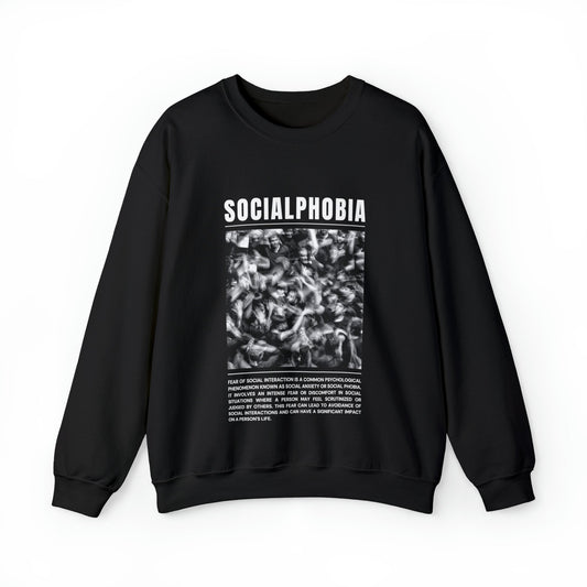 Socialphobia Fear of Social Interaction Halloween Sweatshirt - BRAZEN BUY thsirt shirt