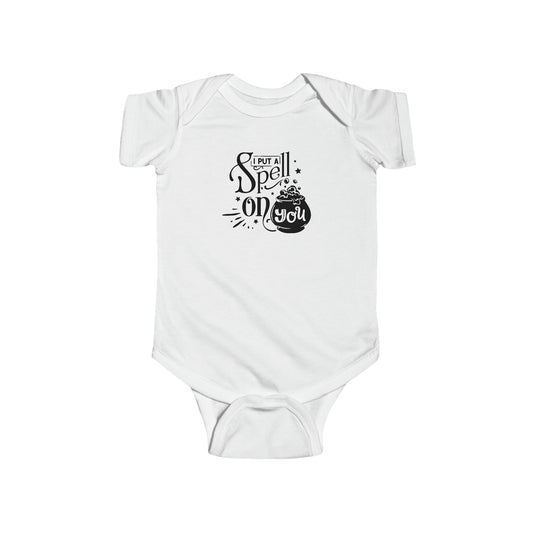 Spell on You Halloween Infant Bodysuit - BRAZEN BUY thsirt shirt