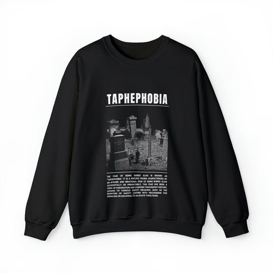 Taphephobia Fear of Being Buried Alive Halloween Sweatshirt - BRAZEN BUY thsirt shirt