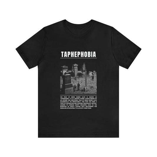 Taphephobia Fear of Being Buried Alive Halloween Tee - BRAZEN BUY thsirt shirt